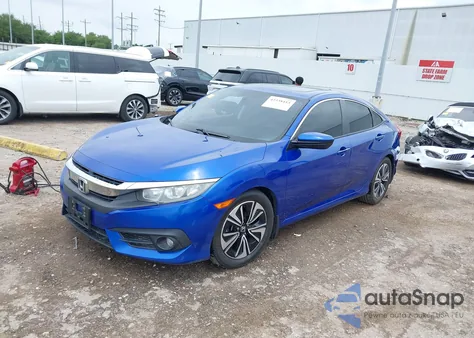 2016 Honda Civic Ex from USA, damaged, VIN 19XFC1F36GE016634